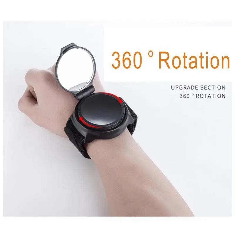 Adjustable Wrist Riding Rear View Mirror – 360° Rotating Bike & Scooter Safety Mirror uniglowStore