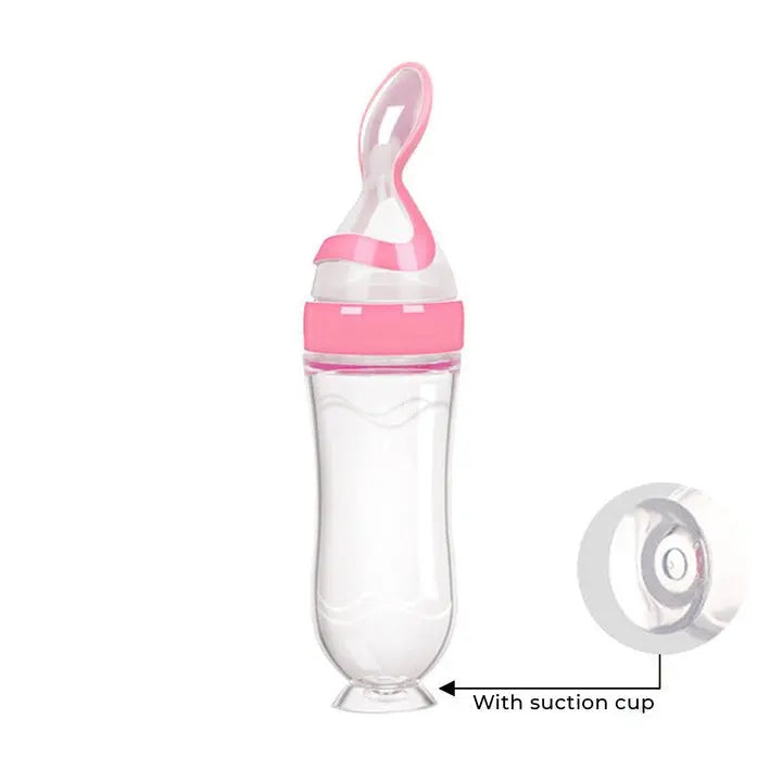 Baby Silicone Spoon Bottle (MHP-068) uniglowStore