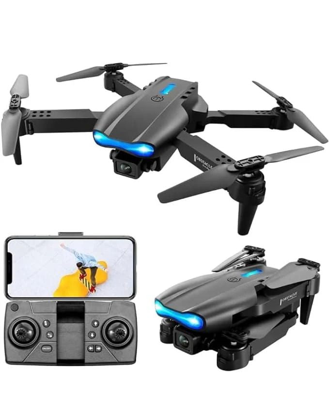 E99 Drone Camera – Foldable HD Dual Camera Quadcopter with Wi-Fi Control