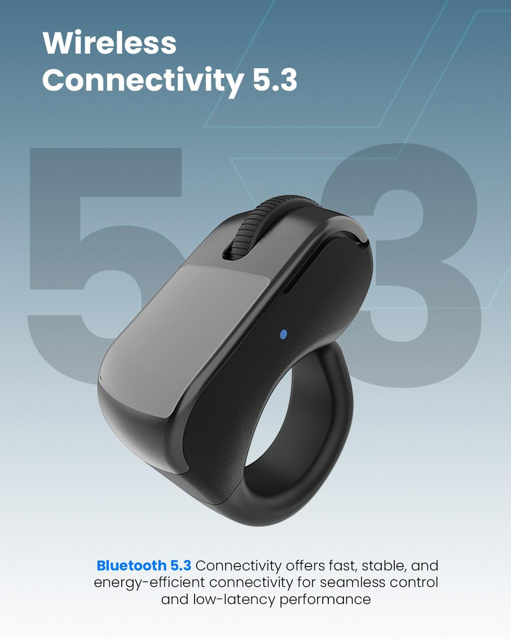 Touch Loop Finger Ring Mouse – Wireless Wearable Control