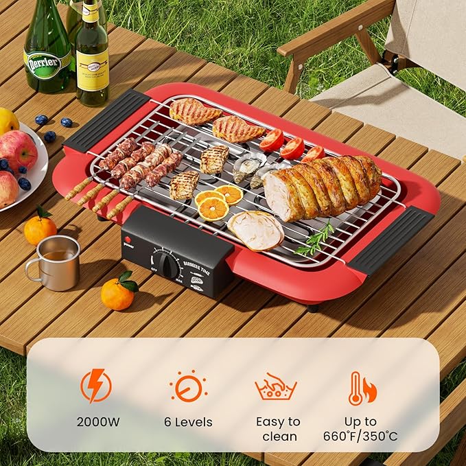 Electric Indoor Barbecue Machine