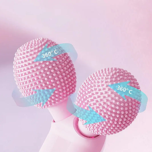 2-in-1 Facial Cleansing Brush & Face Slimming Roller – Vibration Beauty Massager uniglowStore