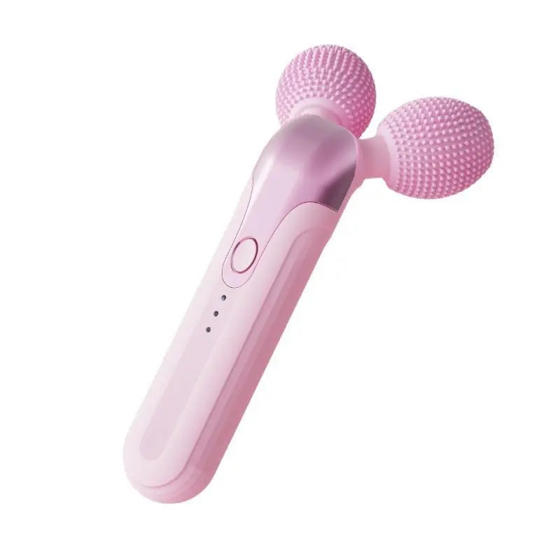 2-in-1 Facial Cleansing Brush & Face Slimming Roller – Vibration Beauty Massager uniglowStore