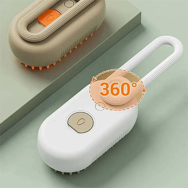 3-in-1 Electric Pet Grooming Brush with Steam uniglowStore