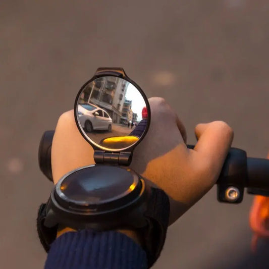 Adjustable Wrist Riding Rear View Mirror – 360° Rotating Bike & Scooter Safety Mirror uniglowStore