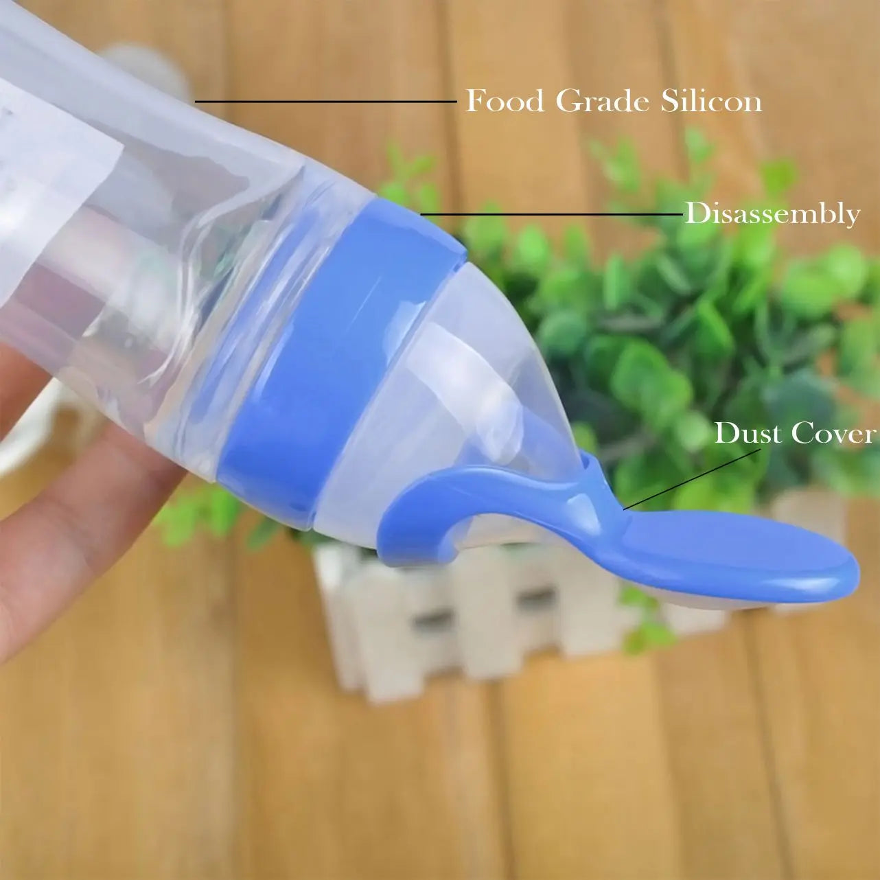 Baby Silicone Spoon Bottle (MHP-068) uniglowStore