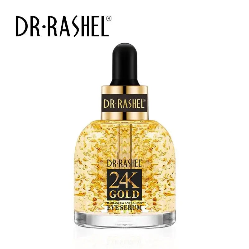 Dr Rashel 24K Gold Radiance & Anti-Aging Eye Serum & Cleansing Gel - Hydrate, Brighten & Revitalize uniglowStore