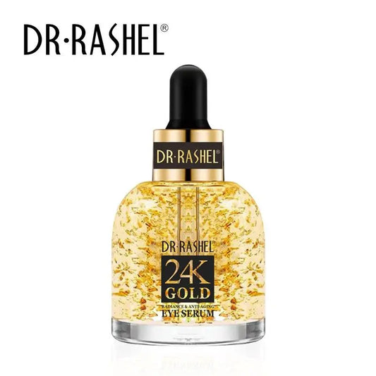 Dr Rashel 24K Gold Radiance & Anti-Aging Eye Serum & Cleansing Gel - Hydrate, Brighten & Revitalize uniglowStore