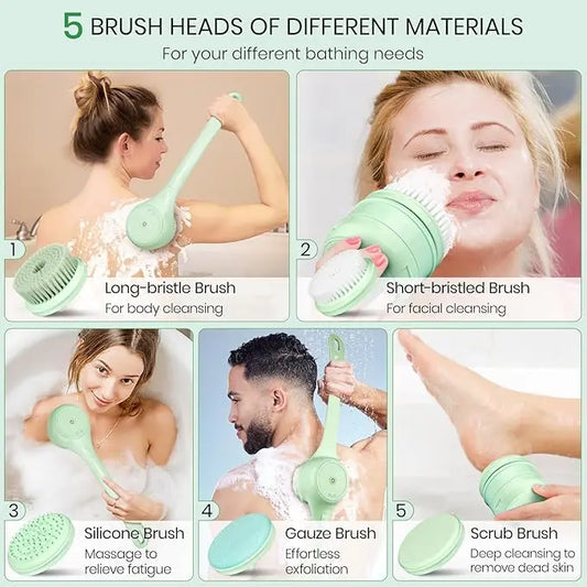 Electric Body Brush for Exfoliation & Deep Cleansing – Radiant, Smooth Skin uniglowStore
