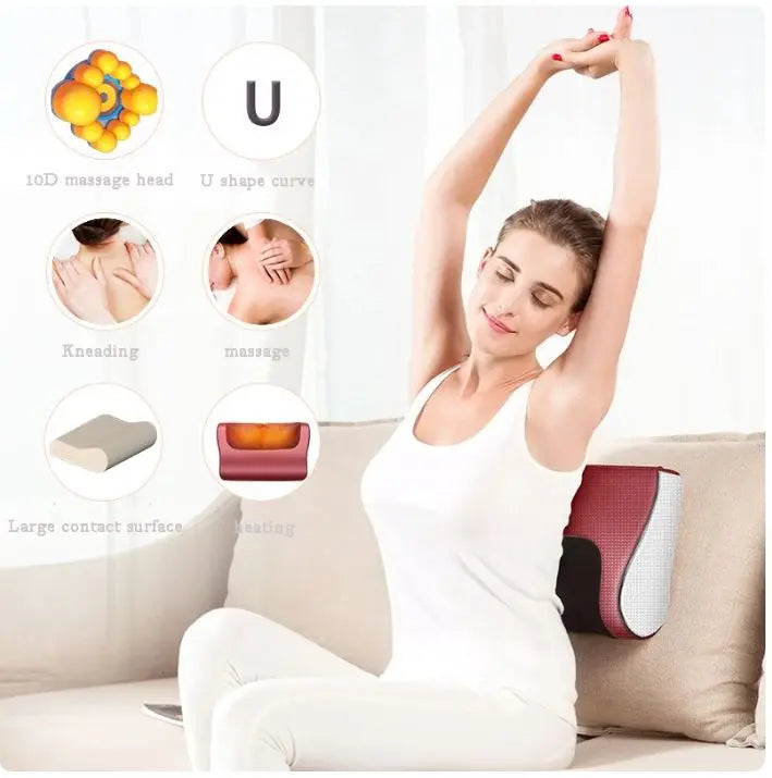 Electric Massage Pillow Vibrator uniglow
