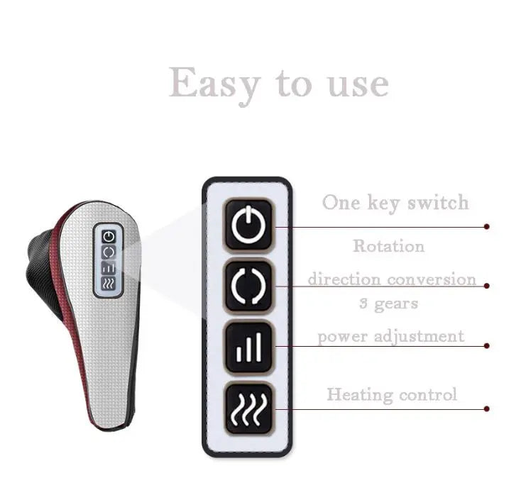 Electric Massage Pillow Vibrator uniglow