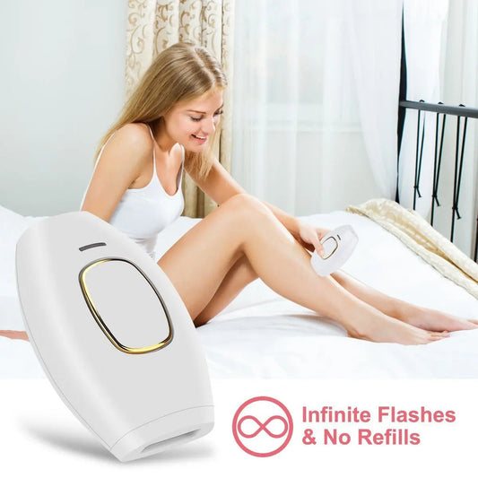 Freezing Point IPL Laser Hair Removal Device – Painless Handheld Beauty Tool for Face & Body uniglowStore