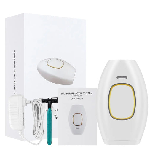 Freezing Point IPL Laser Hair Removal Device – Painless Handheld Beauty Tool for Face & Body uniglowStore