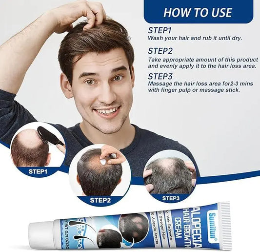 Hair Growth Cream – Nourish, Strengthen & Revitalize Your Hair - Uniglowstore