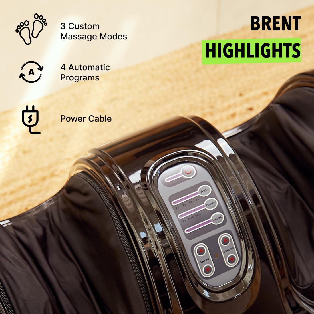 Electric Foot Rest Massager – Relaxation & Circulation Booster
