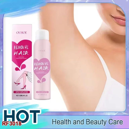 120ML Fast-Acting Hair Removal Spray for Smooth & Silky Skin – Painless & Gentle Formula for All Skin Types