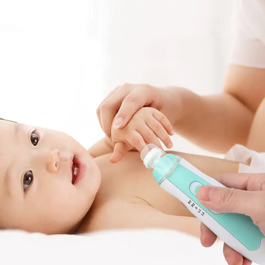 Newborn Electric Nail Clipper Set – Safe, Anti-Pinch Design for Gentle Baby Care uniglowStore
