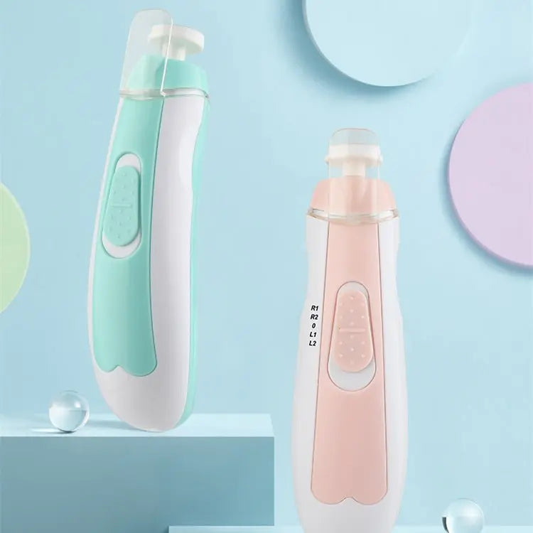 Newborn Electric Nail Clipper Set – Safe, Anti-Pinch Design for Gentle Baby Care uniglowStore