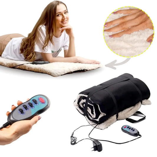 Premium Full Body Massage Mat with Heat & Vibration uniglow