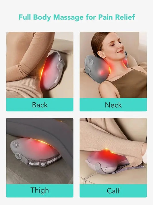 Rechargeable Knee Massager with Heat & Vibration – Pain Relief & Mobility Support uniglow
