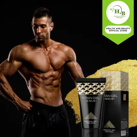 Titan Gel gold  Intimate night gym Performance Gel for Men (Original, 50ml) uniglow