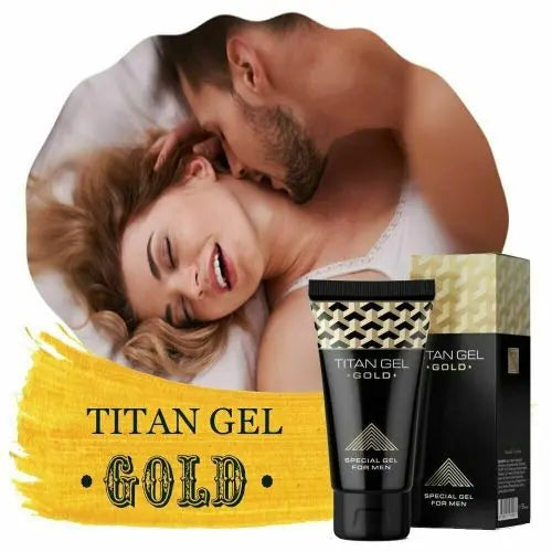 Titan Gel gold  Intimate night gym Performance Gel for Men (Original, 50ml) uniglow